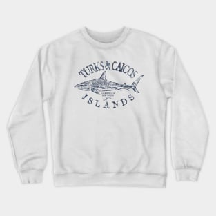 Turks & Caicos Islands Caribbean Reef Shark Crewneck Sweatshirt